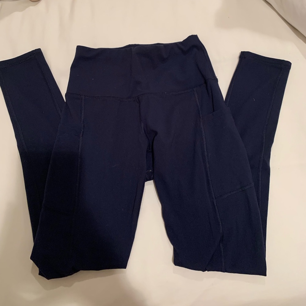 Navy leggings